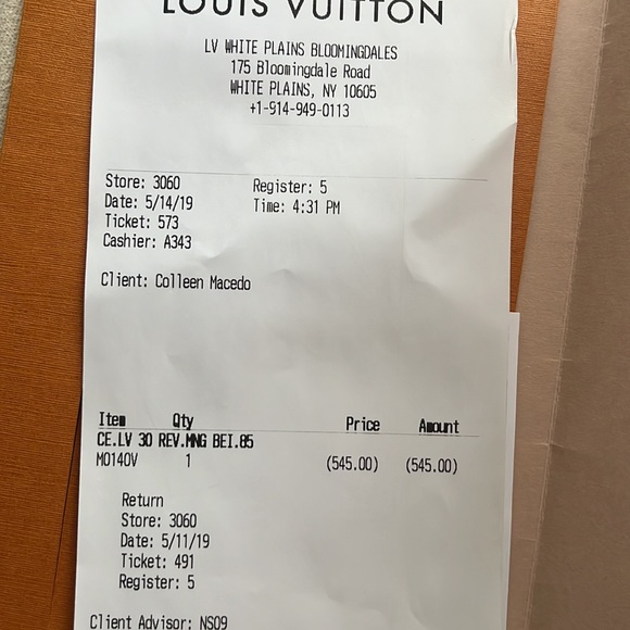 Louis Vuitton Reversible Belt - Picture 7 of 7